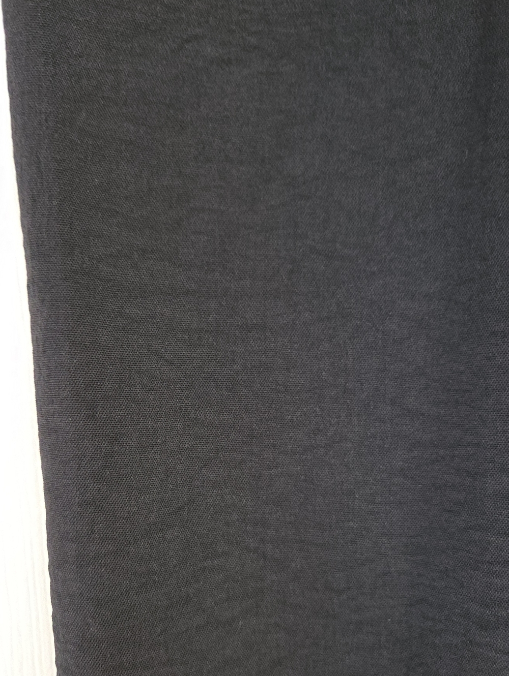 BLACK PALAZZO PANTS WIDE LEG LIGHTWEIGHT MATCHING TIE BELT WITH POCKETS M - Picture 6 of 8